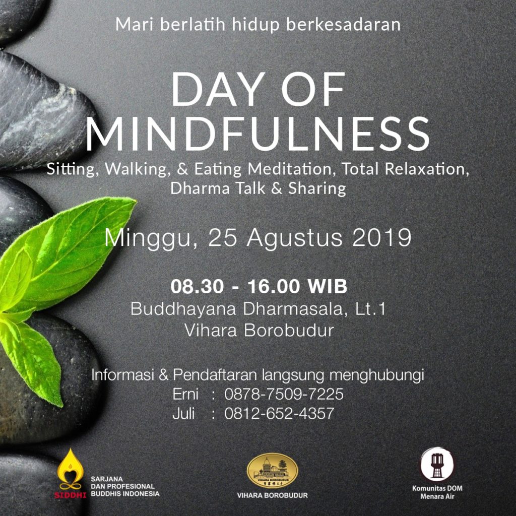 Day Of Mindfulness Medan Komunitas Zen Plum Village